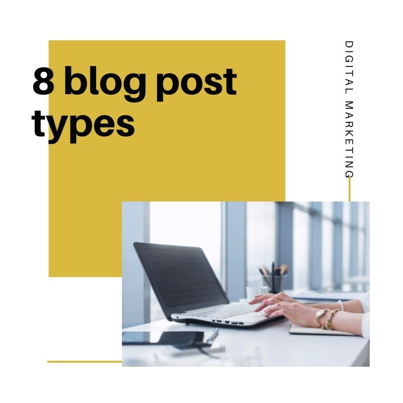 8 different blog post types