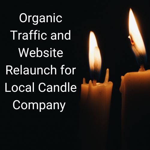 lit candles